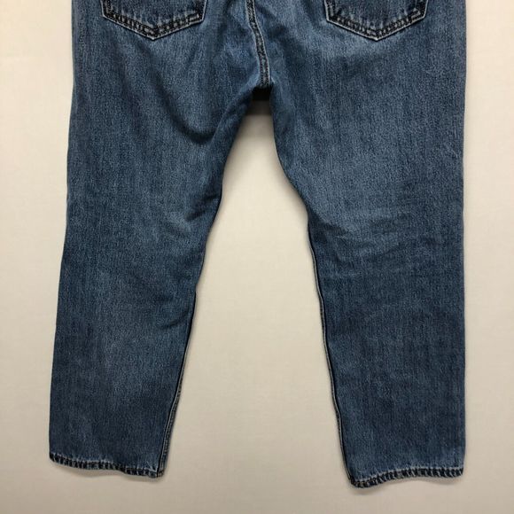 Levi's 505 Men Blue Denim Straight Leg 100% Cotton Jeans Size 34X29 B205 -3 - Picture 16 of 16